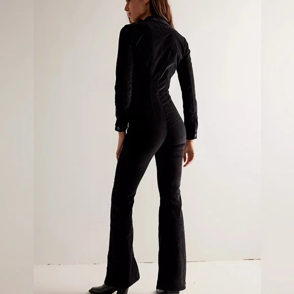 Free People Corduroy Jayde Jumpsuit - Picture 3 of 7